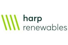 Zdjęcie przedstawia logo harp renewables