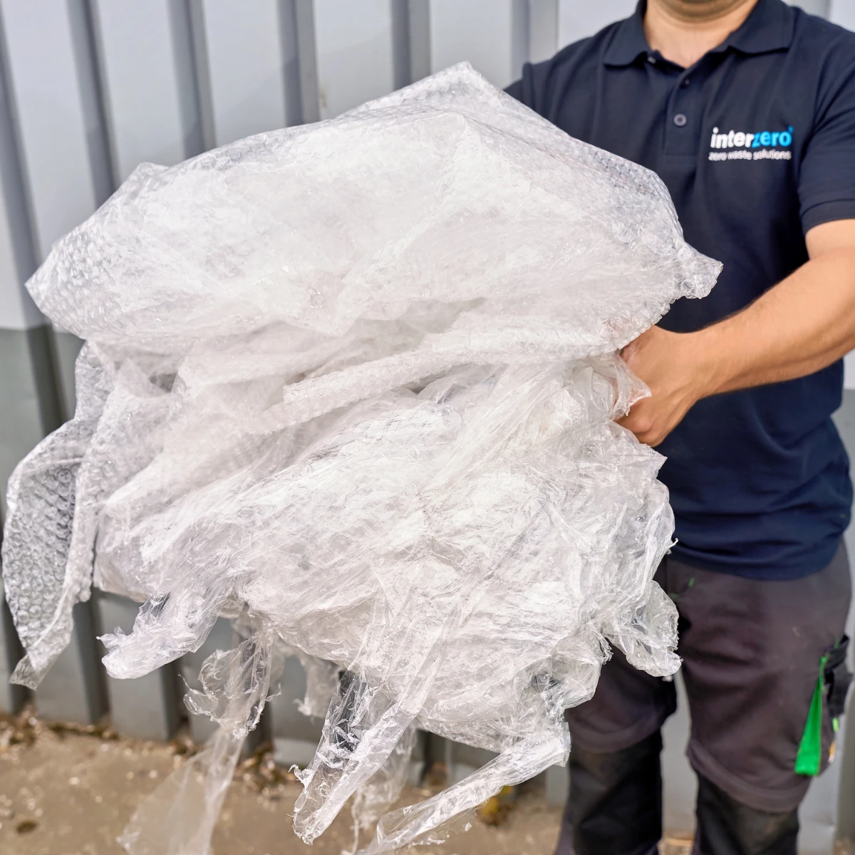 Odpady z tworzyw sztucznych przygotowane do recyklingu, Interzero, 2026